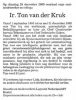 23802-Anton (Ton) van der Kruk 1928-2009